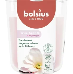 Bolsius geurglas large true scents magnolia