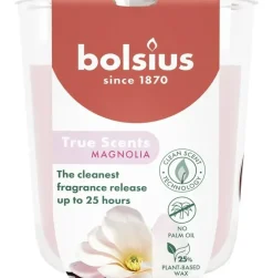 Bolsius geurglas small true scents magnolia