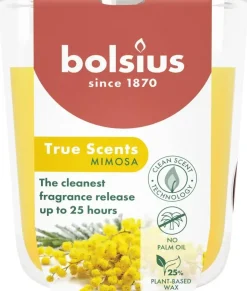 Bolsius geurglas small true scents mimosa
