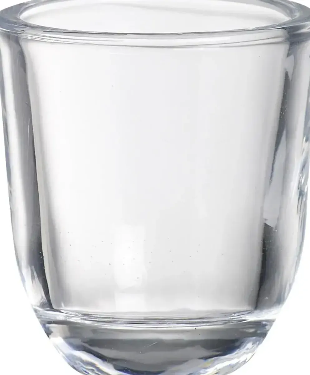 Bolsius votivekaars houder rond glas 5.8x6.5cm transparant