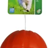 Boon apporteerbal drijvend+gat 9 centimeters oranje