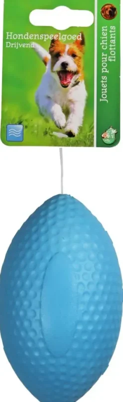 Boon apport.rugbybal drijvend 15 centimeters blauw