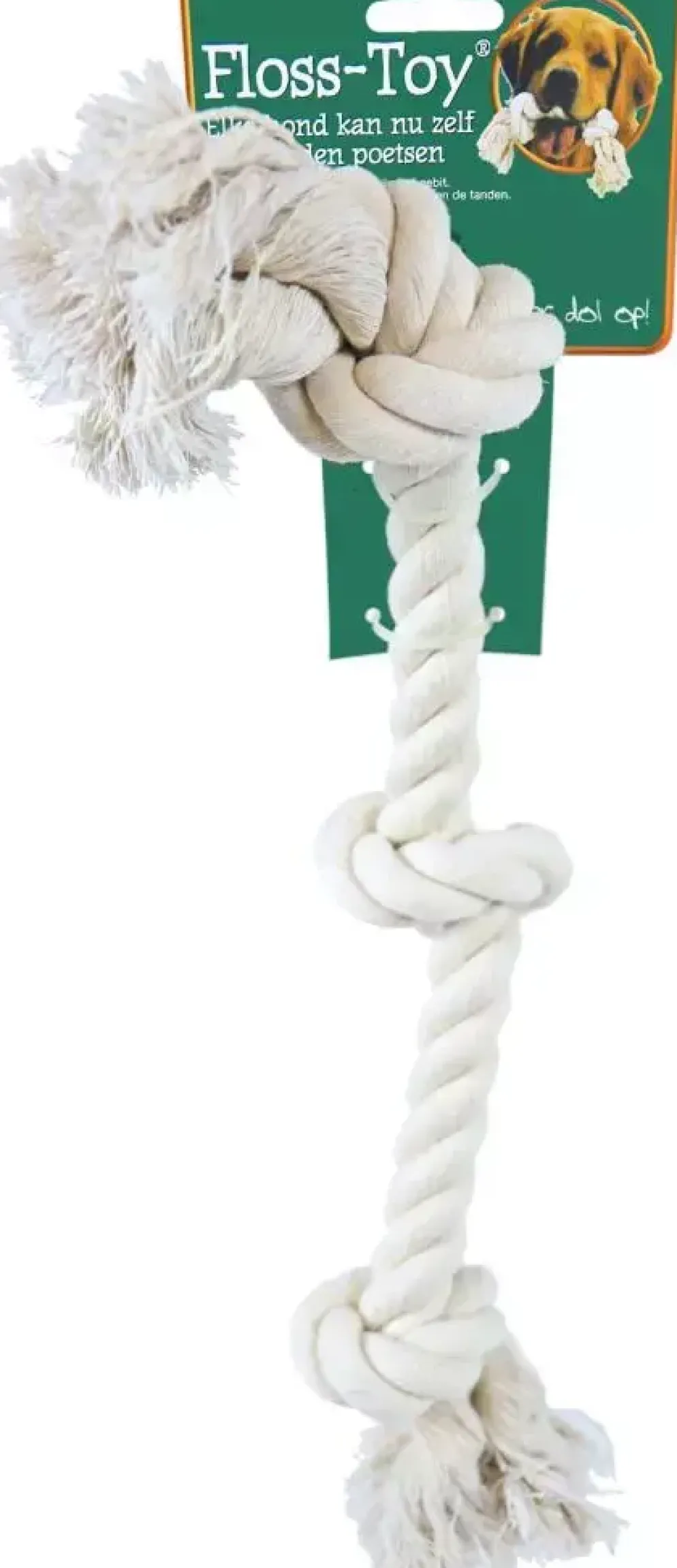 Boon Floss-toy wit 3-knoop