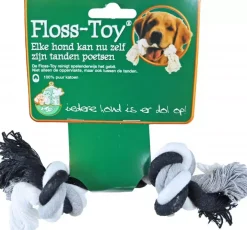 Boon Floss-toy zwart/wit mini