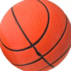 Boon hondenspeelgoed drijvende spons basketbal 9 cm