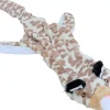 Boon hondenspeelgoed luipaard plat met piep pluche, 55 cm.