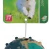 Boon hondenspeelgoed spikebal rubber+bel 6cm
