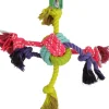 Boon Hond Speelg. hondenspeelgoed knoopbal+knoopslierten 58cm