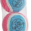 Boon Hond Speelg. tennisbal squeak s blauw/roze net 4st