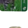 Boon kattenspeelgoed rotanbal+bel 6cm bruin