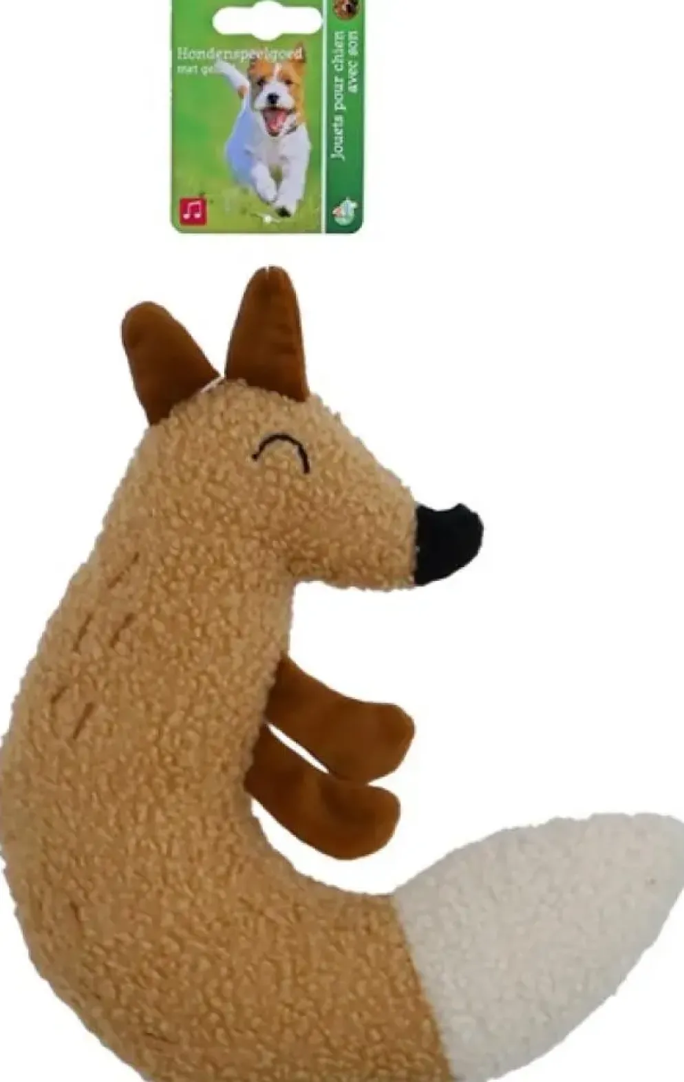 Boon Teddy Vos met Piep en Ritsel – Oranje – 23 cm