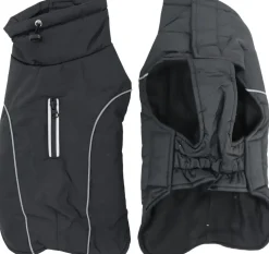 Boony hondenjas luxury waterproof zwart, 50 cm.