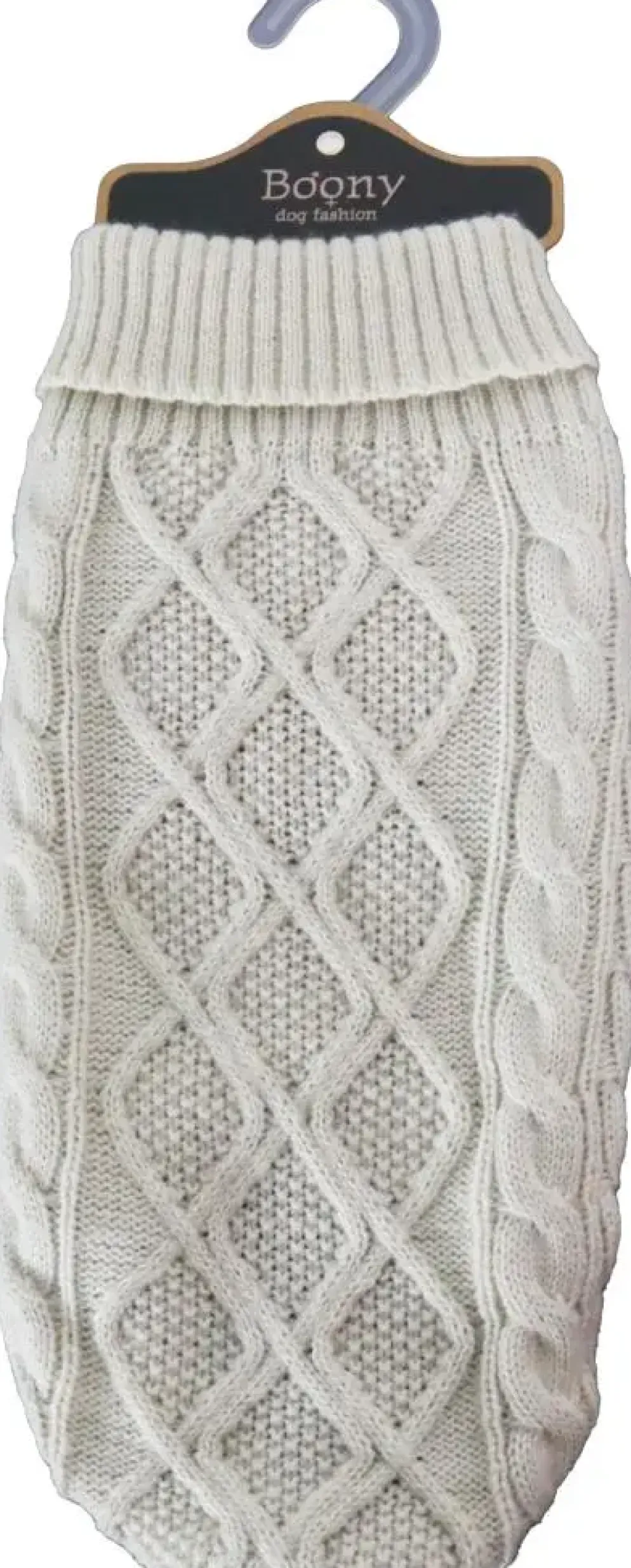Boony Hondenkabeltrui 25 centimeters beige