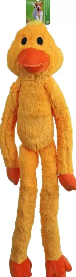 Boony hondenspeelgoed XXL eend pluche met piep 75 cm