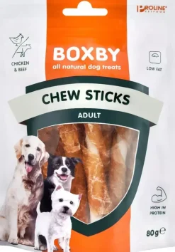 Boxby Chew Sticks kip 80 gram