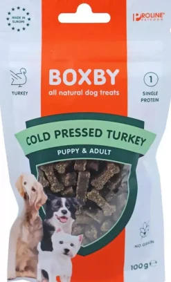 Boxby Cold Pressed kalkoen graanvrij 100 gram