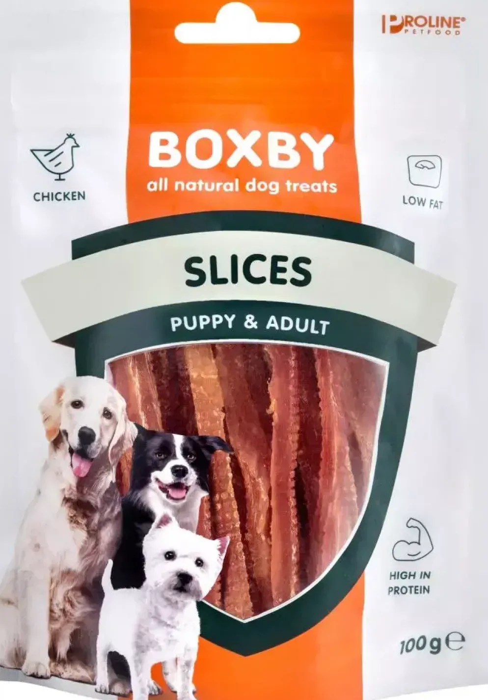 Boxby Slices kip 100 gram