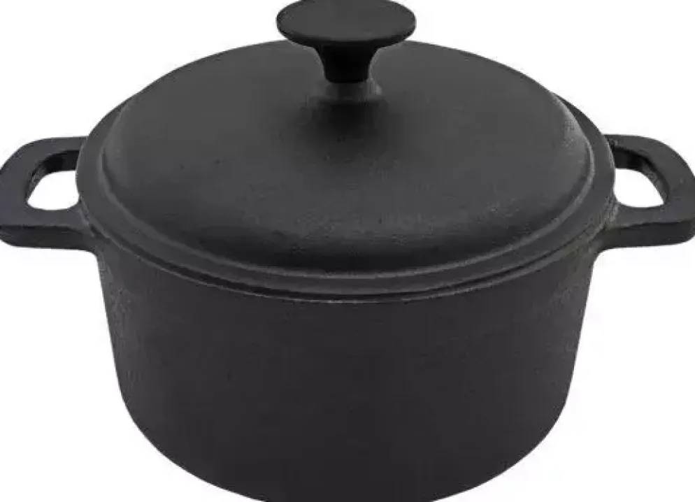 Braadpan ø20x9cm gietijzer