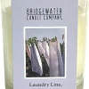 Bridgewater geurkaars glas votive laundry line