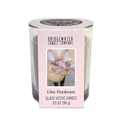 Bridgewater geurkaars glas votive lilac daydream