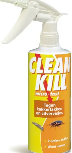 BSI Clean Kill Micro-Fast Kakkerlakken en Zilvervisjes - 500ml