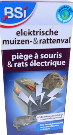 BSI electrische muizen- en rattenval