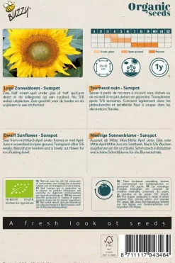 Buzzy® Helianthus, Lage zonnebloem Sunspot (BIO)