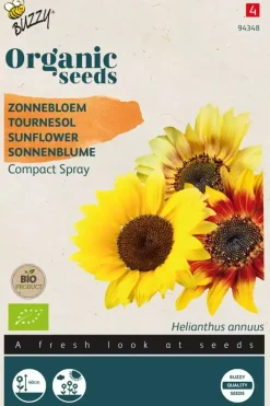Buzzy® Helianthus, Zonnebloem Compact Spray(BIO)