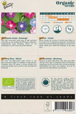 Buzzy® Ipomoea, Klimmende Winde gemengd (BIO)