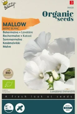 Buzzy® Lavatera, Bekermalva Mont Blanc (BIO)