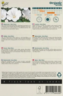 Buzzy® Lavatera, Bekermalva Mont Blanc (BIO)