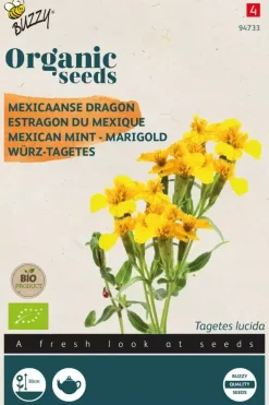 Buzzy® Tagetes Lucida, Mexicaanse dragon (BIO)