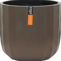 Capi bloempot Bol Craft 9x8 cm Warm Taupe