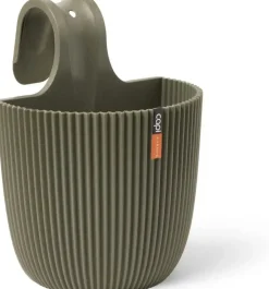 Capi nature groove bol balkonbak 21x28 cm groen