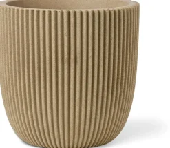 Capi nature groove nl bol bloempot 35x34 cm beige