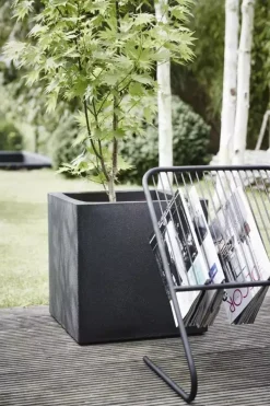 Capi urban smooth nl plantenbak square 30x30x30 cm zwart