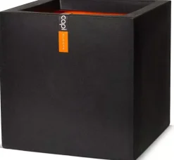 Capi urban smooth nl plantenbak square 50x50x50 cm zwart