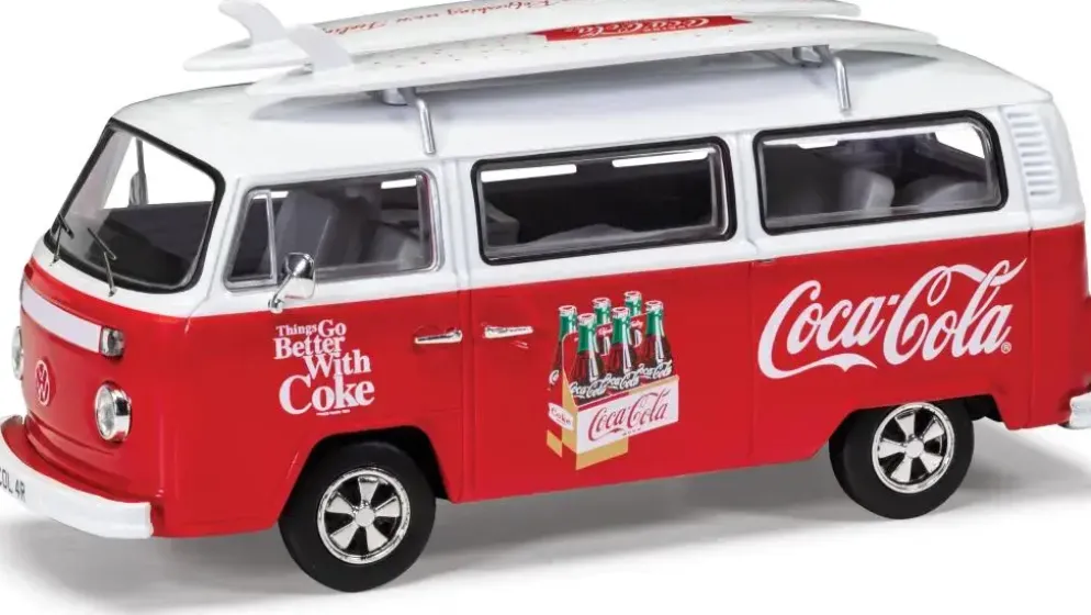 Coca-cola vw t2 surfbusje