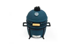 Compact kamado barbecue blauw 16 inch