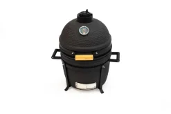 Compact kamado barbecue zwart 16 inch
