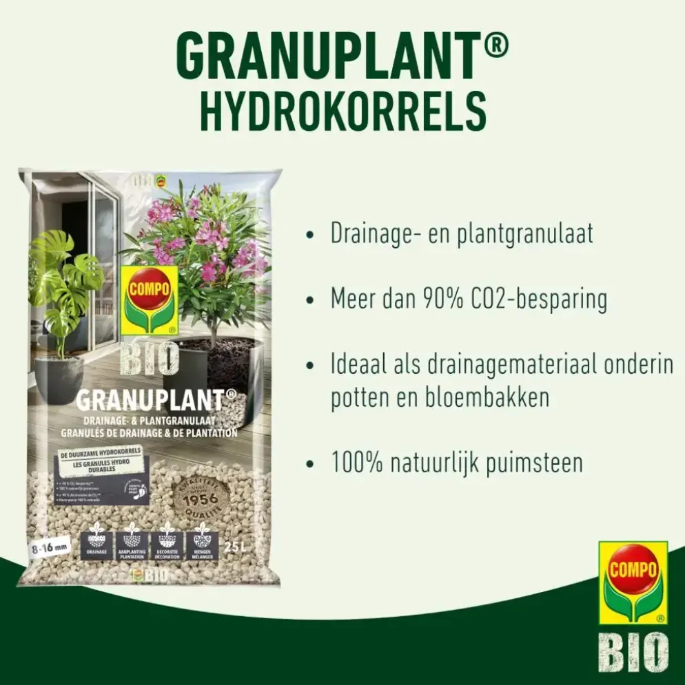 Compo Bio Granuplant Hydrokorrels 10l