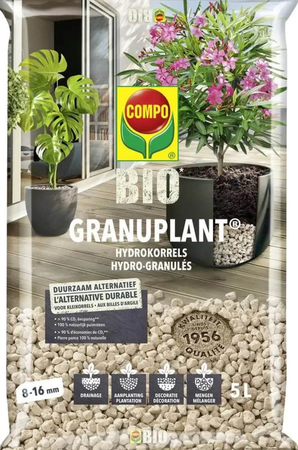 Compo Bio Granuplant Hydrokorrels 5l