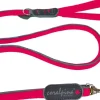 Coralpina leash Cinquetorri fluoriserend roze, 18 mm/110 cm