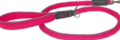 Coralpina leash Cinquetorri fluoriserend roze, 18 mm/110 cm