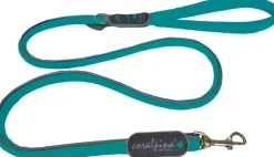 Coralpina riem Cinquetorri turquoise 18 mm 110 cm