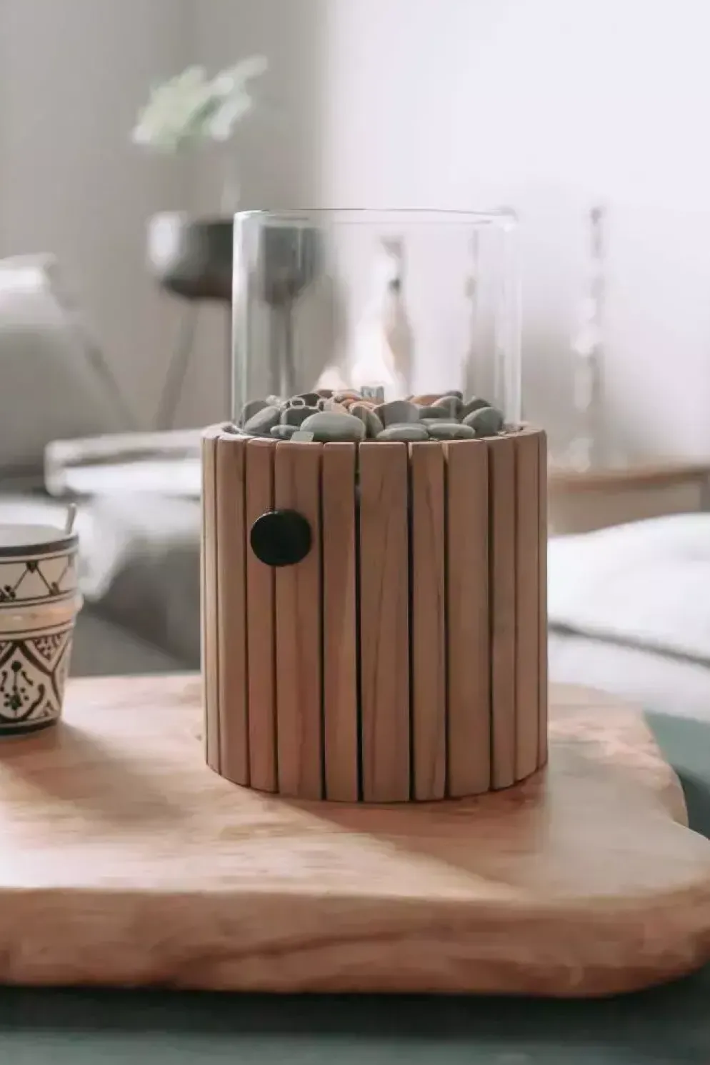 Cosi Fires gaslantaarn cosiscoop timber round