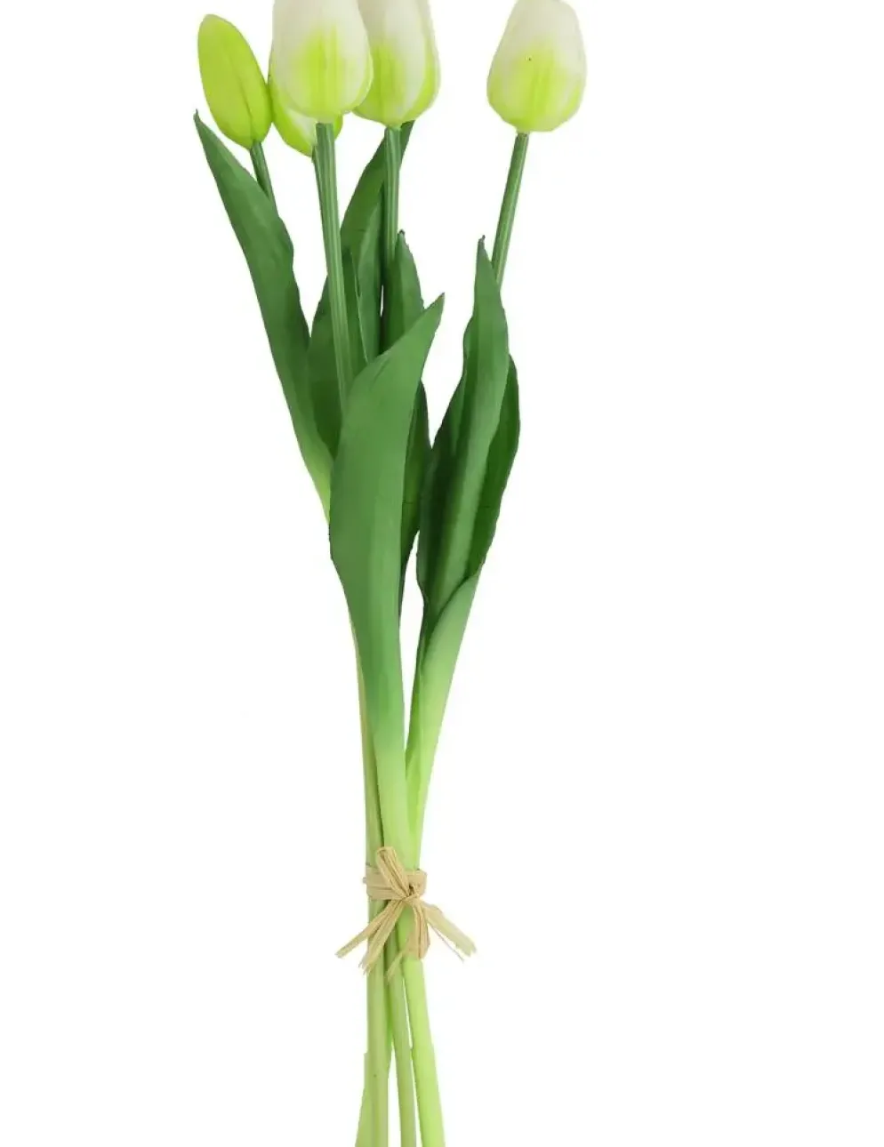 Countryfield kunstboeket tulp 41cm wit