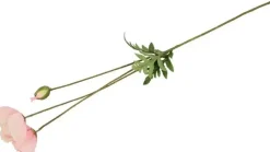 Countryfield kunsttak papaver 95cm roze