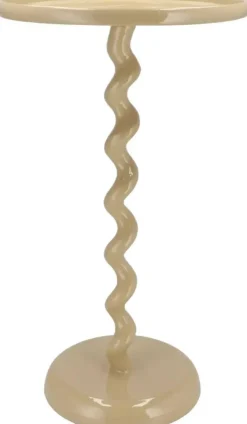 Daan Kromhout Design bijzettafel metaal sephora cozy 30x49cm sand