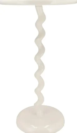 Daan Kromhout Design bijzettafel metaal sephora cozy 30x49cm white
